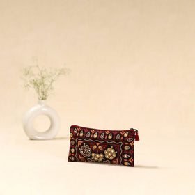 Kutch ahir hand embroidered clutch purse 06 - handcrafted