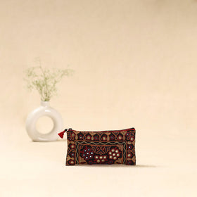 Kutch ahir hand embroidered clutch purse 08 - handcrafted