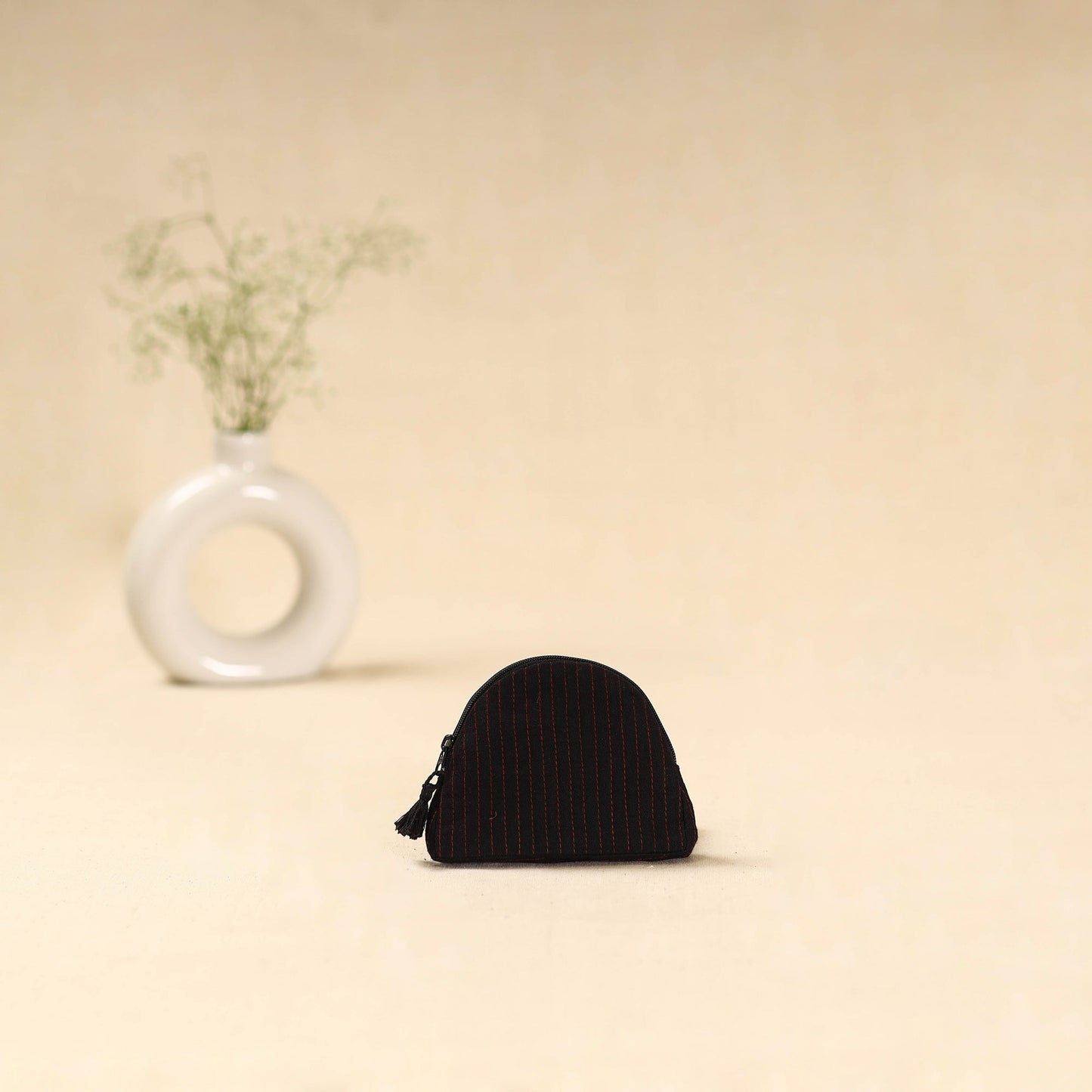 Kutch ahir hand embroidered coin pouch 117 - handcrafted