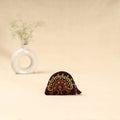 Kutch ahir hand embroidered coin pouch 119 - handcrafted