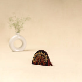 Kutch ahir hand embroidered coin pouch 119 - handcrafted
