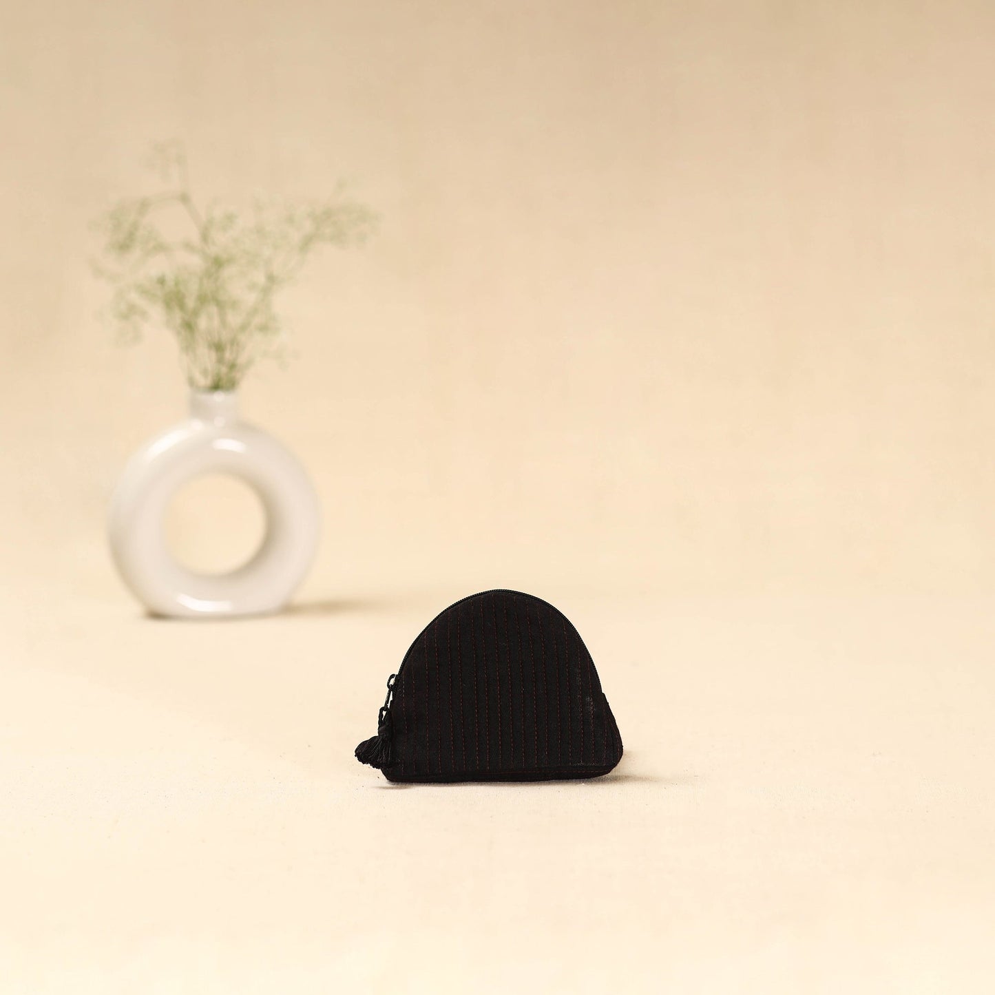 Kutch ahir hand embroidered coin pouch 122 - handcrafted