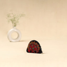 Kutch ahir hand embroidered coin pouch 122 - handcrafted