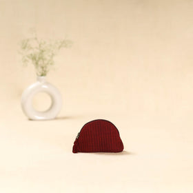 Kutch ahir hand embroidered coin pouch 127 - handcrafted