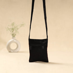 Kutch ahir hand embroidered sling bag 35 - handcrafted