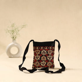 Kutch ahir hand embroidered sling bag 35 - handcrafted