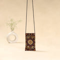 Kutch ahir hand embroidered sling dori mobile pouch 99