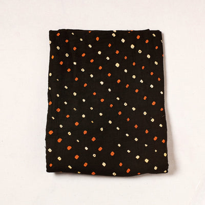  Kutch Bandhani Tie-Dye Satin Cotton Precut Fabric 