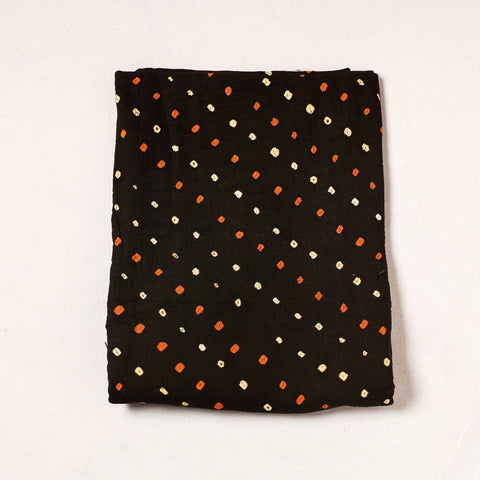  Kutch Bandhani Tie-Dye Satin Cotton Precut Fabric 