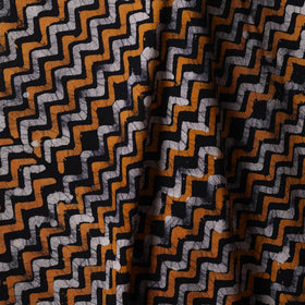 Black - kutch batik cotton fabric 29 - handcrafted