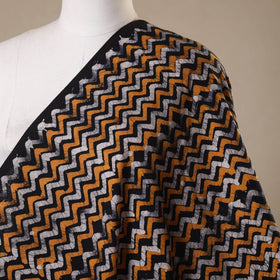 Black - kutch batik cotton fabric 29 - handcrafted