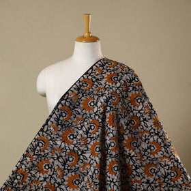 Black - kutch batik cotton fabric 37 - handcrafted