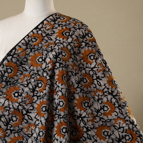 Black - kutch batik cotton fabric 37 - handcrafted