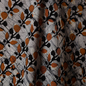 Black - kutch batik cotton fabric 24 - handcrafted