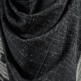 Kutch bhujodi handwoven merino wool shawl 154 - handcrafted