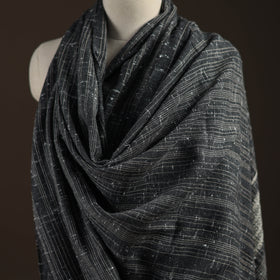 Kutch bhujodi handwoven merino wool shawl 162 - handcrafted