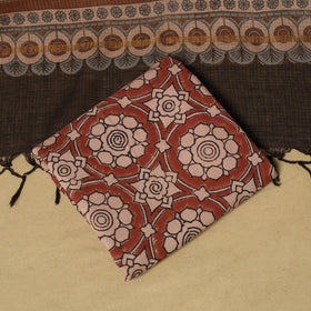 Kutch hand natural dyed 3pc unstitched dress material 19