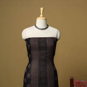 Kutch hand natural dyed kota doria cotton 3pc unstitched