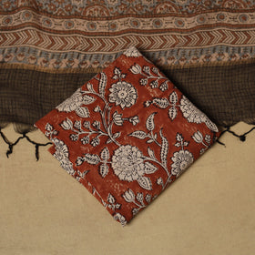 Kutch hand natural dyed kota doria cotton 3pc unstitched