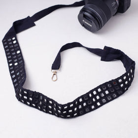  Mirror Work Kutchi Embroidery Fabric Camera Belt 