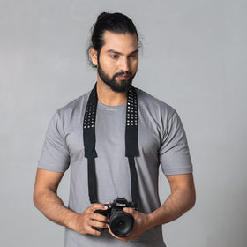  Mirror Work Kutchi Embroidery Fabric Camera Belt 