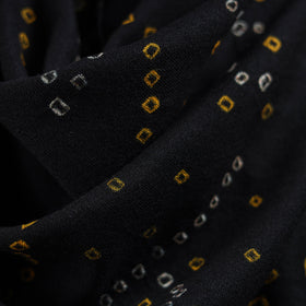 Kutch handwoven merino wool tie-dye bandhani shawl 16