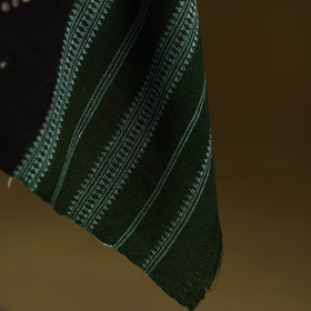 Kutch mirror work handwoven bandhani bagida merino wool