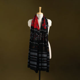 Kutch mirror work handwoven bandhani bagida merino wool