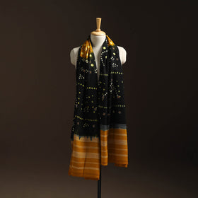 Kutch mirror work handwoven bandhani bagida woolen shawl 27