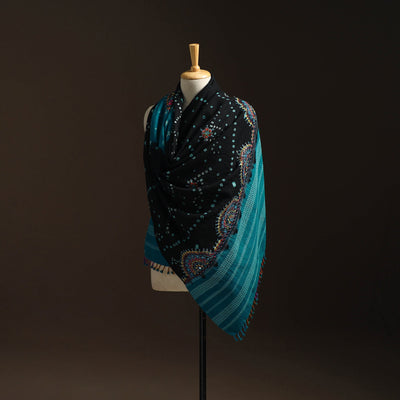 Kutch mirror work handwoven neran embroidery bandhani