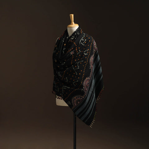 Kutch mirror work handwoven neran embroidery bandhani