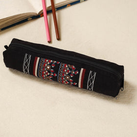 Kutch neran hand embroidered pencil pouch 234 - handcrafted