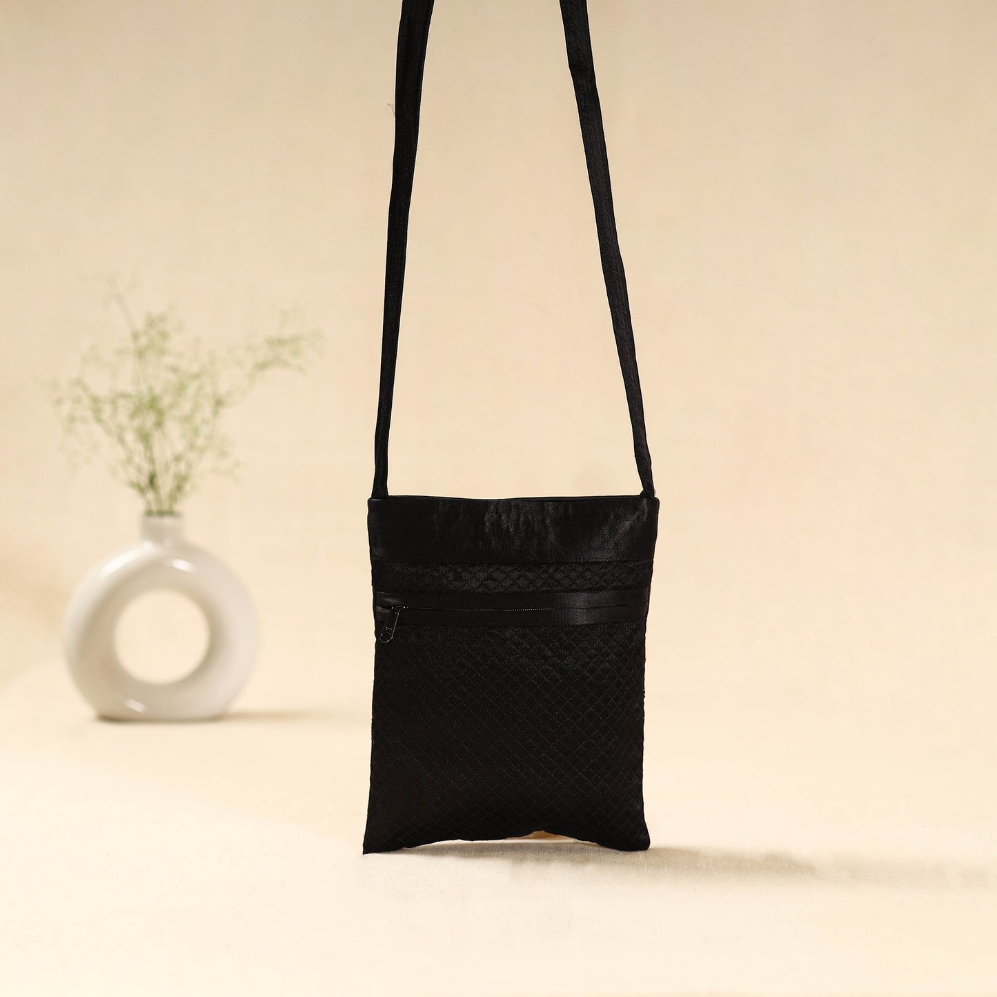 Kutch neran hand embroidered sling bag 47 - handcrafted