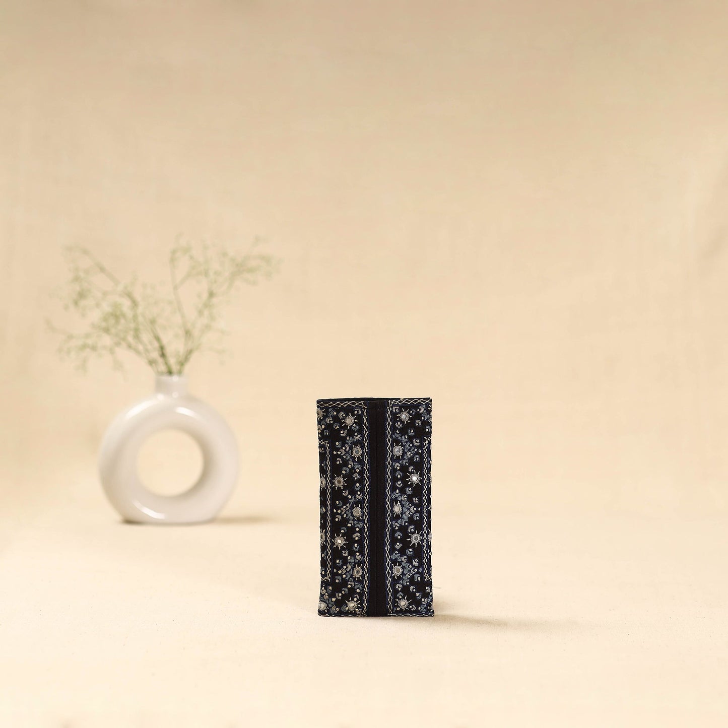 Kutch neran hand embroidered spectacle pouch 225