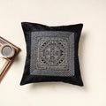 Buy Kutch Neran Hand Embroidery Mashru Silk Cushion Cover Online at iTokri.com
