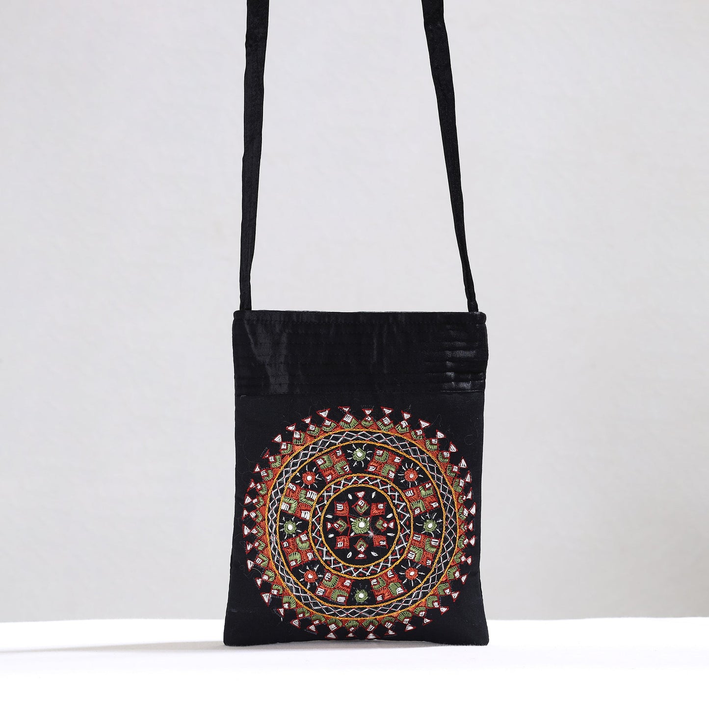 Embroidery Sling Bag