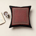 Buy Kutch Neran Hand Embroidery Raw Silk Cushion Cover Online at iTokri.com