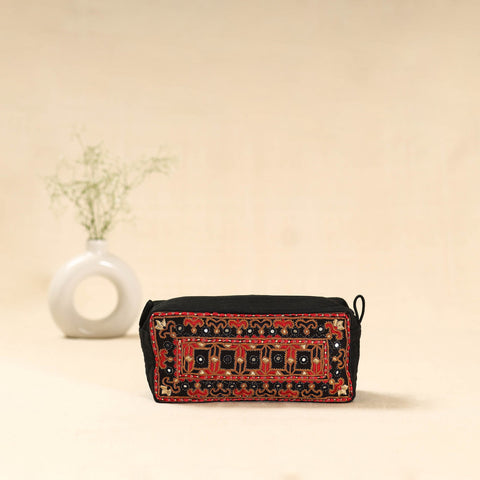 Kutch pakko neran hand embroidered travel pouch 257