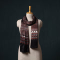 Kutch printed mashru silk stole 15 - handcrafted