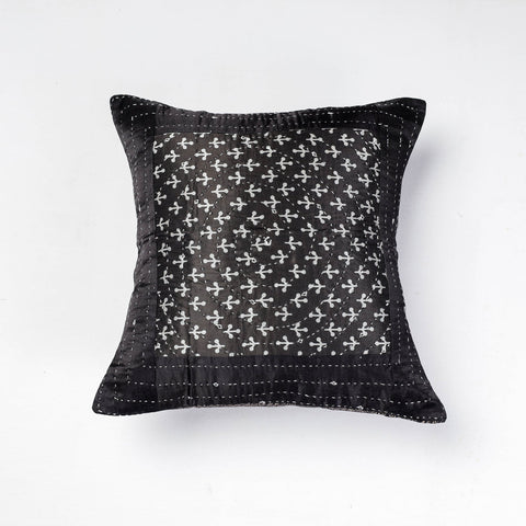  Kutch Tagai Embroidery Mashru Silk Cushion Covers 