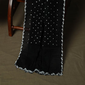 Kutch tie-dye satin cotton bandhani 3pc unstitched dress