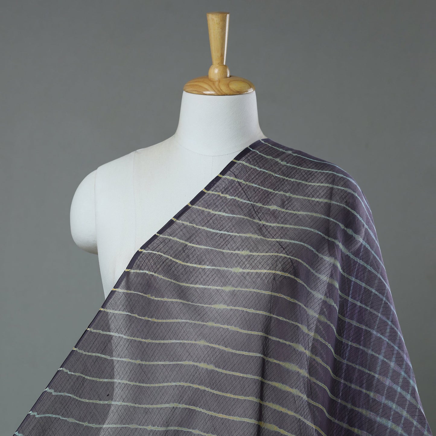 Buy Leheriya Tie-Dye Kota Doria Cotton Fabric 74 Online at iTokri.com