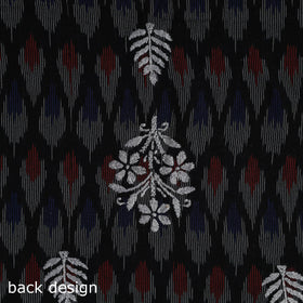 Lucknowi chikankari work pochampally ikat unstitched kurta