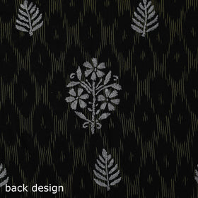 Lucknowi chikankari work pochampally ikat unstitched kurta