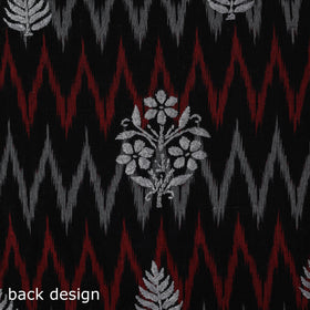 Lucknowi chikankari work pochampally ikat unstitched kurta