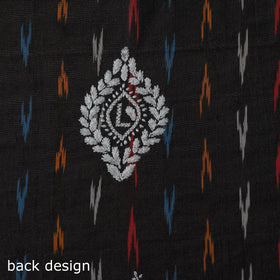 Lucknowi chikankari work pochampally ikat unstitched kurta