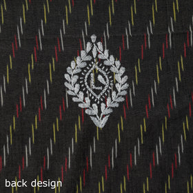 Lucknowi chikankari work pochampally ikat unstitched kurta