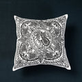  Madhubani Handpainted Cotton Cushion Cover Online at iTokri.com