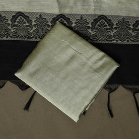 Mangalagiri silk cotton thread work 3pc unstitched dress