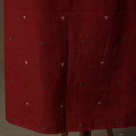 Jacquard cotton 2pc unstitched dress material kurta set 69